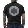 イスラエル空軍 イスラエル防衛隊 ラウンデル ローヴィスバージョン メンズTシャツ バックプリント