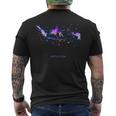 インドネシアの地図 メンズTシャツ バックプリント