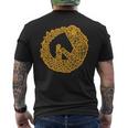 ウロボロス アルマジロトカゲ メンズTシャツ バックプリント