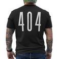 エリアコード 404 アトランタ ジョージア Ga Four Zero Four 404 長袖tシャツ メンズTシャツ バックプリント