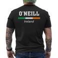 オニール アイルランドの姓 聖パトリックデー アイルランド国旗 メンズTシャツ バックプリント