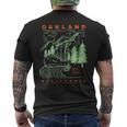 オークランド カリフォルニア クール 旅行 お土産 素朴 オークランド メンズTシャツ バックプリント
