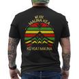 カナカ マオリ フラッグ We Are Mauna Kea No Tmt 長袖tシャツ メンズTシャツ バックプリント