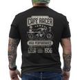 カフェ レーサー バイクの誕生日 1956 年生まれのバイカー 長袖tシャツ メンズTシャツ バックプリント