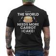 キャロットケーキ レシピ カップケーキ パイ グルテンフリー ビーガン メンズTシャツ バックプリント
