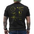 クラシック Nasa ボイジャー ゴールデンレコード 長袖tシャツ メンズTシャツ バックプリント