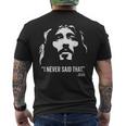 クリスチャンtシャツ Jesus Christ Died I Neveraid That メンズTシャツ バックプリント