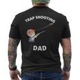 クレイトラップ 射撃 お父さん アウトドア スポーツ メンズ 長袖tシャツ メンズTシャツ バックプリント