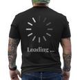 クール Loading 面白い 考え中 カッコイイ かっこいい Cool おもしろtシャツ メンズTシャツ バックプリント