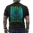 ゴア・サイケデリック・トランス-Om サイトランス レイバー メンズTシャツ バックプリント