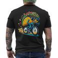 サイクリング タコス ロードバイク 自転車 サイクリスト メンズTシャツ バックプリント
