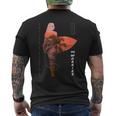 サーファーガール カリフォルニア サンセット ビーチ サーフガール メンズTシャツ バックプリント