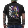 ザ・スーパーマリオギャラクシー・ムービー Fox Mccloud Hero Pose 長袖tシャツ メンズTシャツ バックプリント