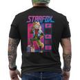 ザ・スーパーマリオギャラクシー・ムービー Fox Mccloud Retro Hero メンズTシャツ バックプリント