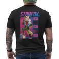 ザ・スーパーマリオギャラクシー・ムービー Fox Mccloud Retro Hero 長袖tシャツ メンズTシャツ バックプリント