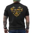 ショベルオペレーター 重機 Heo メンズTシャツ バックプリント
