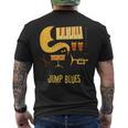 ジャンプ・ブルース-ヴィンテージ・ブルース・ミュージック メンズTシャツ バックプリント