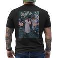 ジョン・シンガー・サージェント カーネーション リリー・リリー・ローズ メンズTシャツ バックプリント