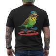 スケートボード セキセイインコ スケート セキセイインコ メンズTシャツ バックプリント