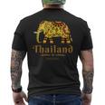 タイオリジナル タイゾウ 面白い旅行 メンズTシャツ バックプリント