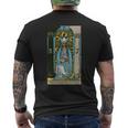 タロットカード The High Priestess ビンテージカード2 長袖tシャツ メンズTシャツ バックプリント
