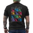 ダイアナ・ロス 12角 メンズTシャツ バックプリント
