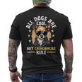 チワワ 犬種 ペット 全犬はかっこいいけどチワワのルール メンズTシャツ バックプリント
