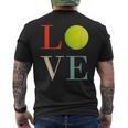 テニス Love バスケ 面白tシャツ おもしろ 服 オリジナル テニス部 おもしろグッズ ネタ メンズ メンズTシャツ バックプリント