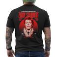 デヴィッド・ボウイ ジギー スターダスト モーションピクチャー カラー スキタ写真 長袖tシャツ メンズTシャツ バックプリント