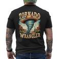 トルネード ラングラー カウボーイ ラングラー レディース メンズ キッズ メンズTシャツ バックプリント