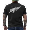 ニュージーランド国旗シダ キウイプライド Nz Nzl メンズTシャツ バックプリント