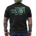 ノースショア ハワイ モンステラリーフ メンズTシャツ バックプリント