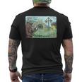 ハッピー・ミッドサマー・ベア メンズTシャツ バックプリント