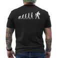 バチャータ エボリューション ダンサー ラテンアメリカ ダンスギフト メンズTシャツ バックプリント
