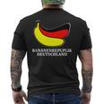 バナナギフト Ddr Brd 政治 ギフト バナナ共和国 ドイツ メンズTシャツ バックプリント