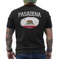 パサデナ カリフォルニア州旗 ビンテージ Usa スポーツ メンズ レディース メンズTシャツ バックプリント