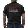 ビデオゲーマー おもしろ警告レイド&レベル ボスファイト オタクジョーク メンズTシャツ バックプリント