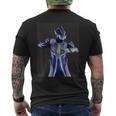 ブロマイドシリーズ ハンターナイト ツルギ メンズTシャツ バックプリント