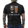 ベトナム ベトナム式フィルターコーヒー ベトナム式アイスコーヒー メンズTシャツ バックプリント