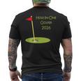 ホールインワンゴルファー2026ホールインワンゴルフ記念品 Hole In One Golfer 2026 メンズTシャツ バックプリント