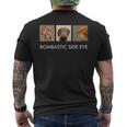 ボンバスティック・サイド・アイ・クリミナル・オフェンシブ・サイド・アイ・ドッグ・ミーム メンズTシャツ バックプリント
