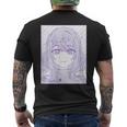 ポールプリンセス フェイスシリーズ サナ メンズTシャツ バックプリント
