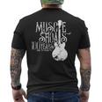 マッスルショールズ、アラバマ州ヴィンテージソウルファン100周年記念 メンズTシャツ バックプリント