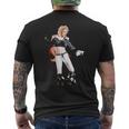 マドンナ ブロンド 野望 ワールドツアー ライブ ウェンブリー 1990 メンズTシャツ バックプリント