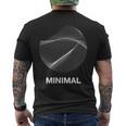 ミニマルミュージック レトロ テクノミュージック レイバー Edm パーティー 90年代 メンズTシャツ バックプリント