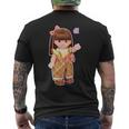 メルちゃんのおともだち れなちゃん Bigプリント メンズTシャツ バックプリント