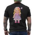 メルちゃんのおともだち リリィちゃん Bigプリント メンズTシャツ バックプリント