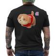 メルちゃんのペット いぬのポコちゃん Bigプリント メンズTシャツ バックプリント