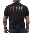 ユーフォニアム Euphonium 金管楽器 レトロ メンズTシャツ バックプリント