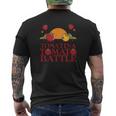 ラ・トマティーナ トマトバトルフェスティバル メンズTシャツ バックプリント